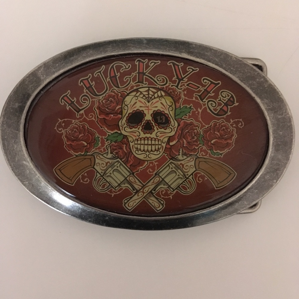 Lucky 13 Belt Buckle